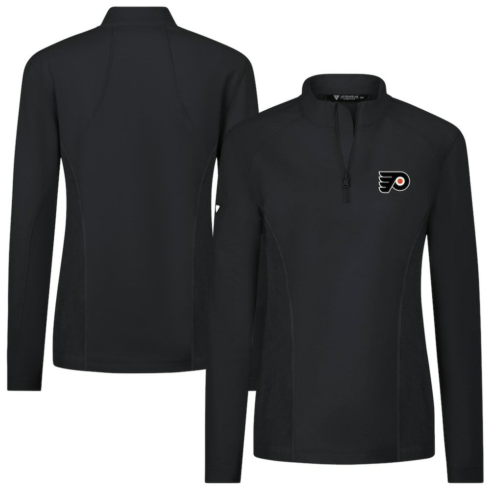 Philadelphia Flyers Levelwear Women's Upright Quarter-Zip Pullover -  NHL Pullover