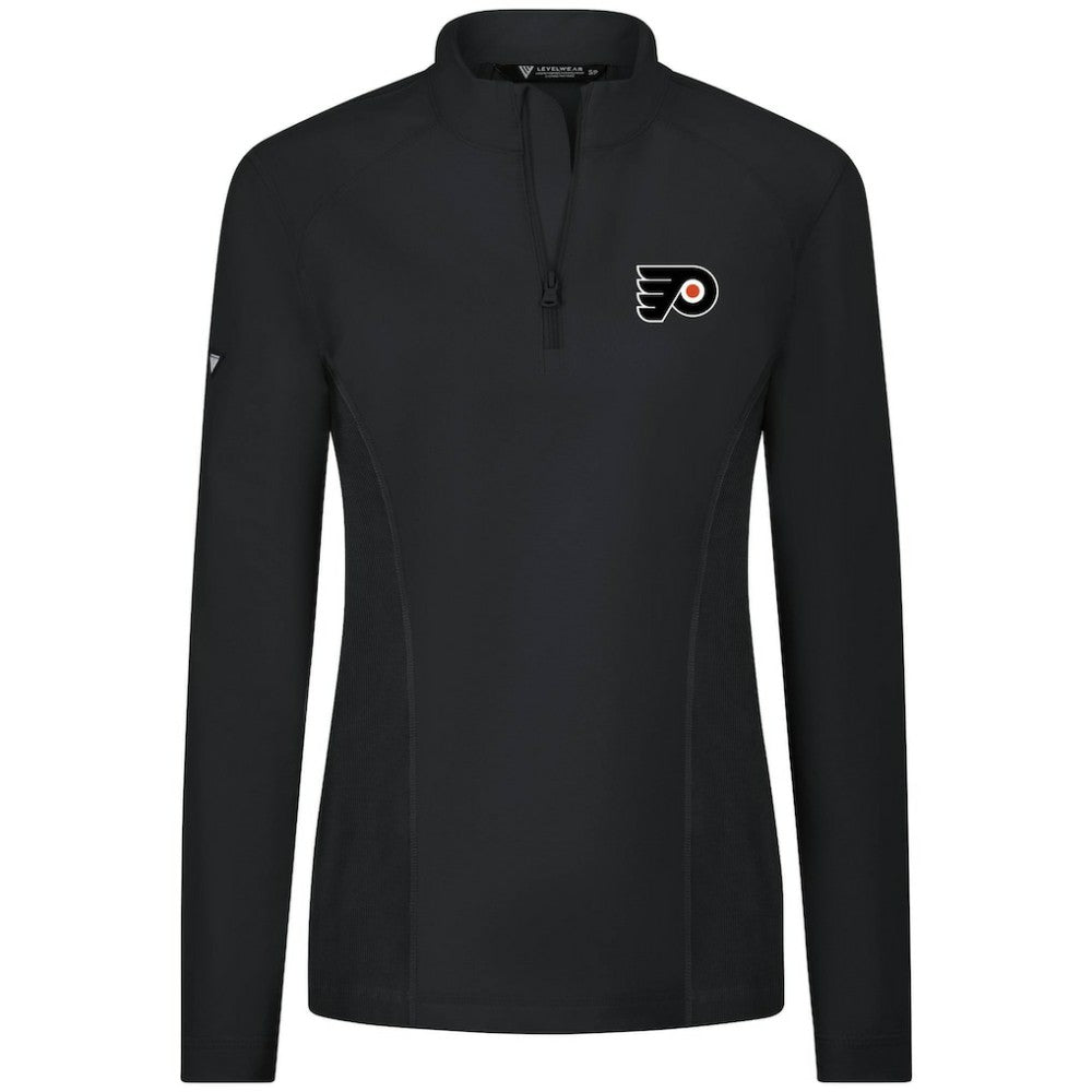 Philadelphia Flyers Levelwear Women's Upright Quarter-Zip Pullover -  NHL Pullover