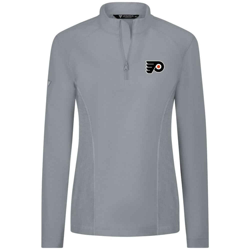 Philadelphia Flyers Levelwear Women's Upright Quarter-Zip Pullover -  NHL Pullover
