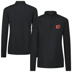 Calgary Flames Levelwear Women's Upright Quarter-Zip Pullover -  NHL Pullover