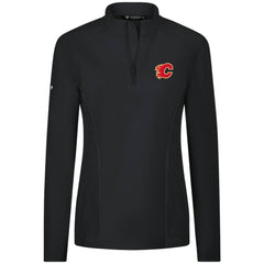 Calgary Flames Levelwear Women's Upright Quarter-Zip Pullover -  NHL Pullover