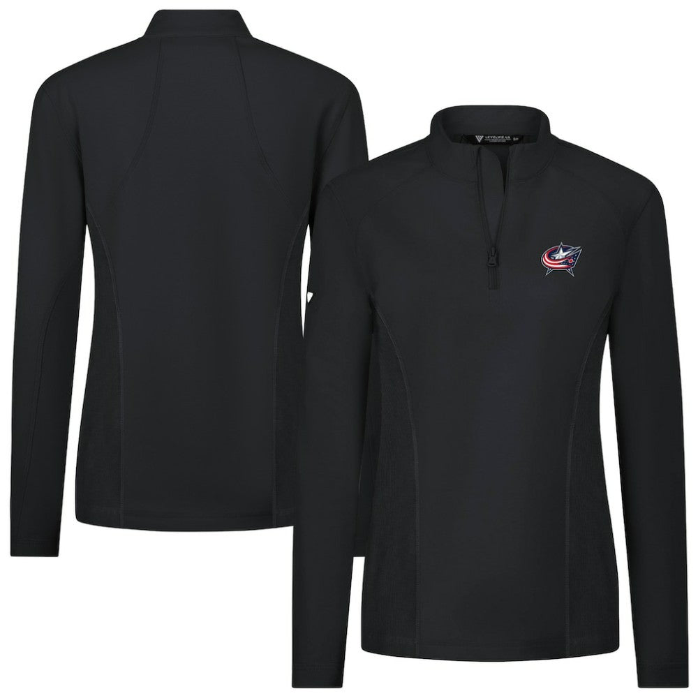 Columbus Blue Jackets Levelwear Women's Upright Quarter-Zip Pullover -  NHL Pullover