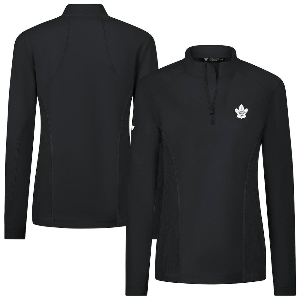 Toronto Maple Leafs Levelwear Women's Upright Quarter-Zip Pullover -  NHL Pullover