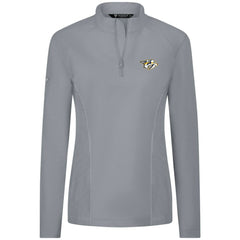 Nashville Predators Levelwear Women's Upright Quarter-Zip Pullover -  NHL Pullover