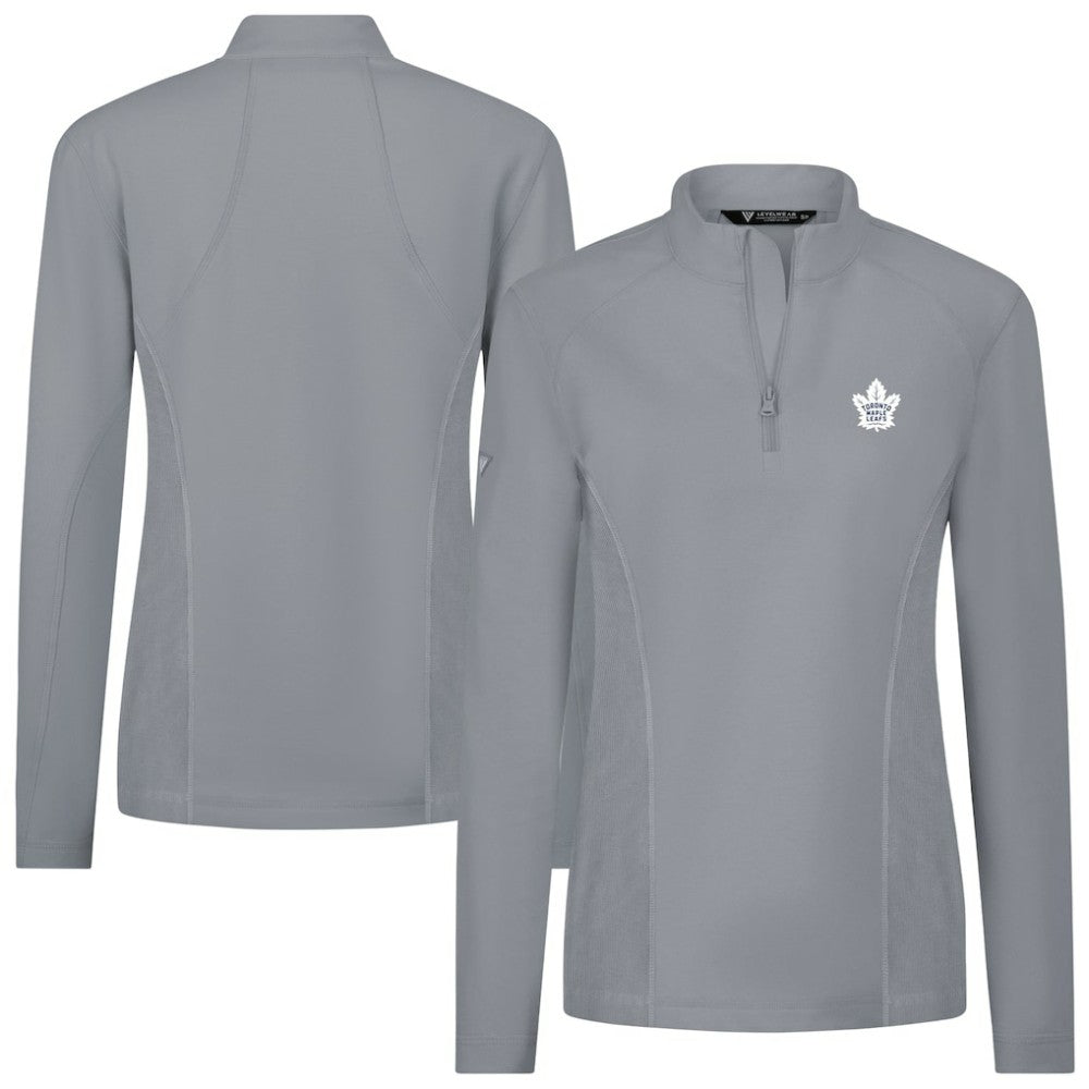 Toronto Maple Leafs Levelwear Women's Upright Quarter-Zip Pullover -  NHL Pullover