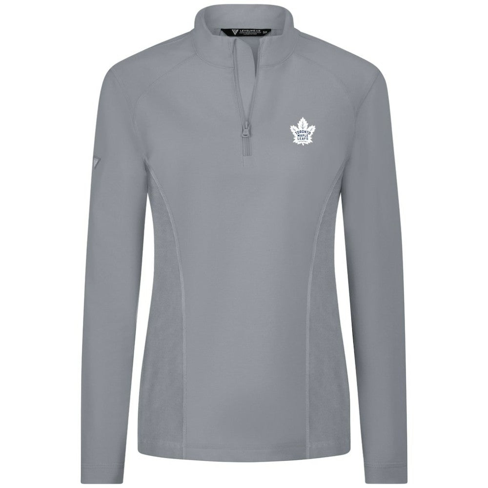 Toronto Maple Leafs Levelwear Women's Upright Quarter-Zip Pullover -  NHL Pullover