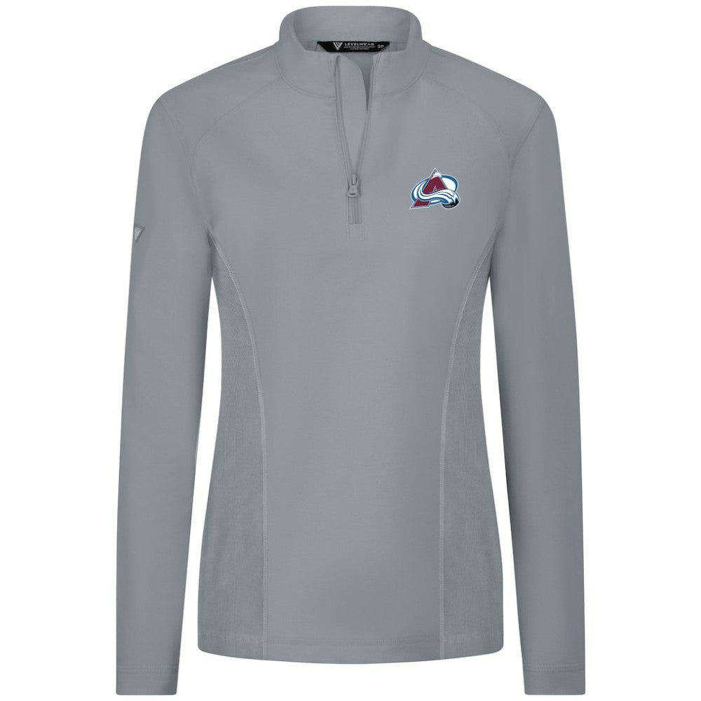 Colorado Avalanche Levelwear Women's Upright Quarter-Zip Pullover -  NHL Pullover