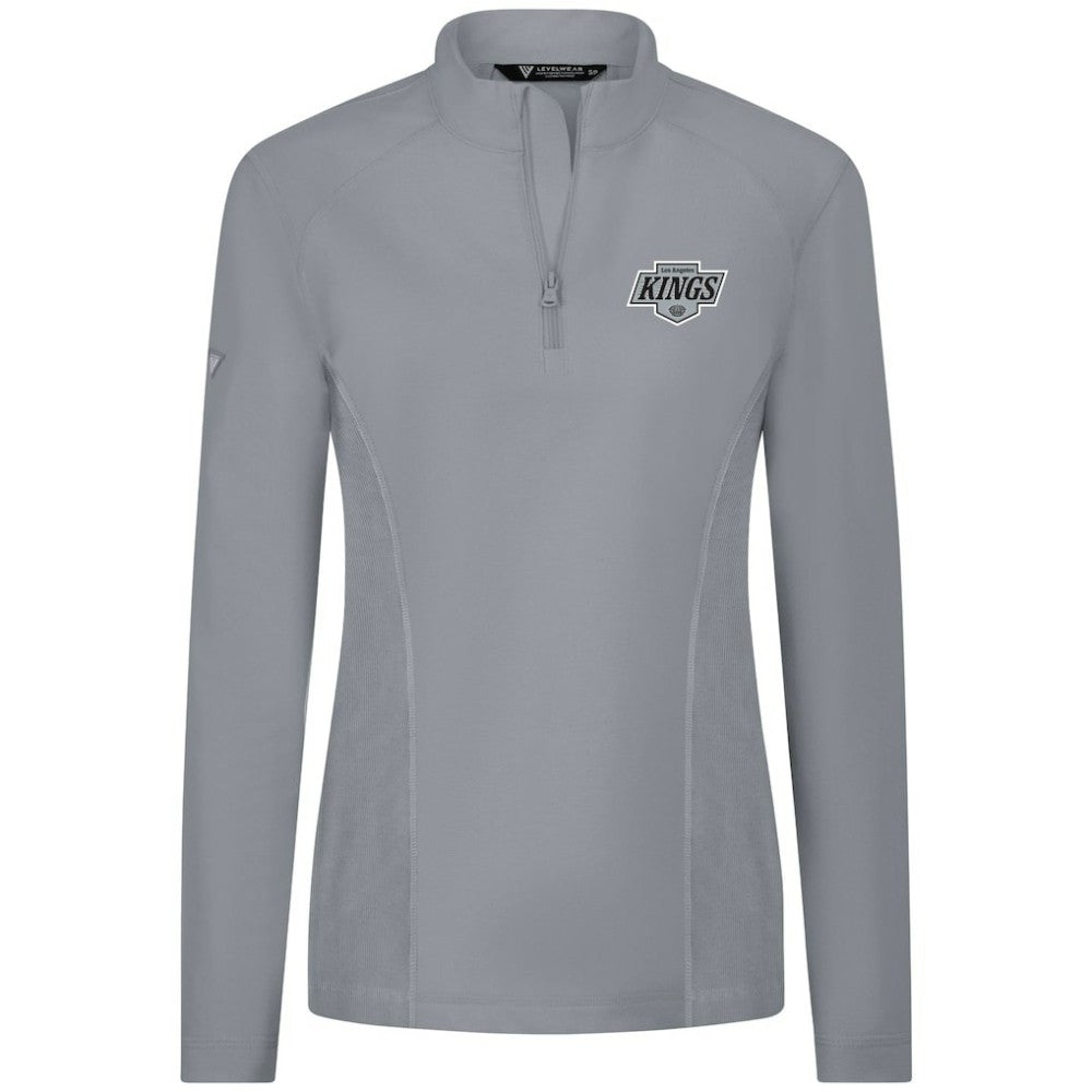 Los Angeles Kings Levelwear Women's Upright Quarter-Zip Pullover -  NHL Pullover