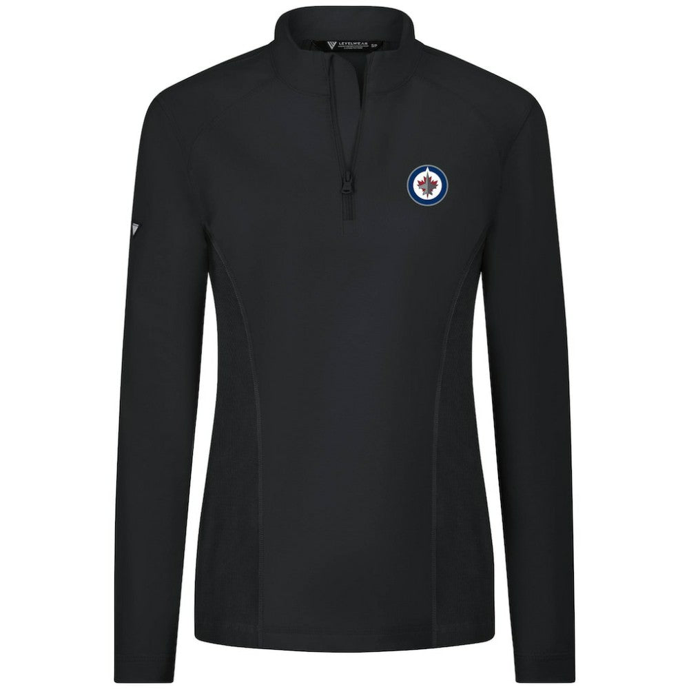 Winnipeg Jets Levelwear Women's Upright Quarter-Zip Pullover -  NHL Pullover
