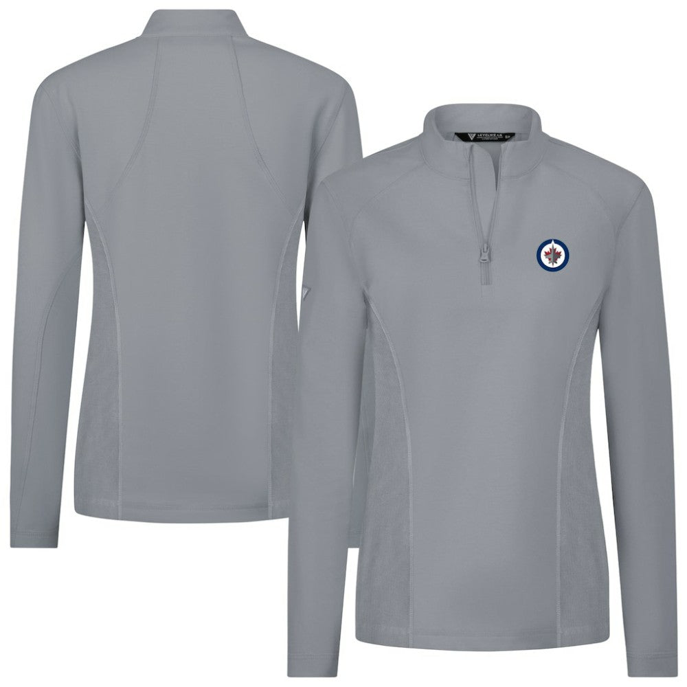 Winnipeg Jets Levelwear Women's Upright Quarter-Zip Pullover -  NHL Pullover