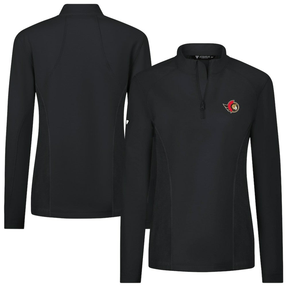 Ottawa Senators Levelwear Women's Upright Quarter-Zip Pullover -  NHL Pullover