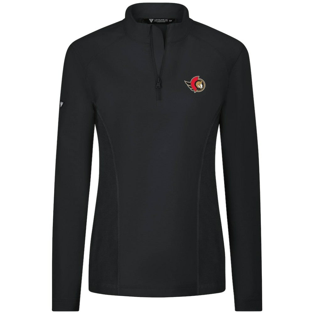 Ottawa Senators Levelwear Women's Upright Quarter-Zip Pullover -  NHL Pullover
