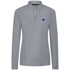 Edmonton Oilers Levelwear Women's Upright Quarter-Zip Pullover -  NHL Pullover