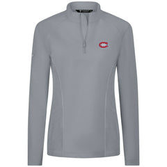 Montreal Canadiens Levelwear Women's Upright Quarter-Zip Pullover -  NHL Pullover