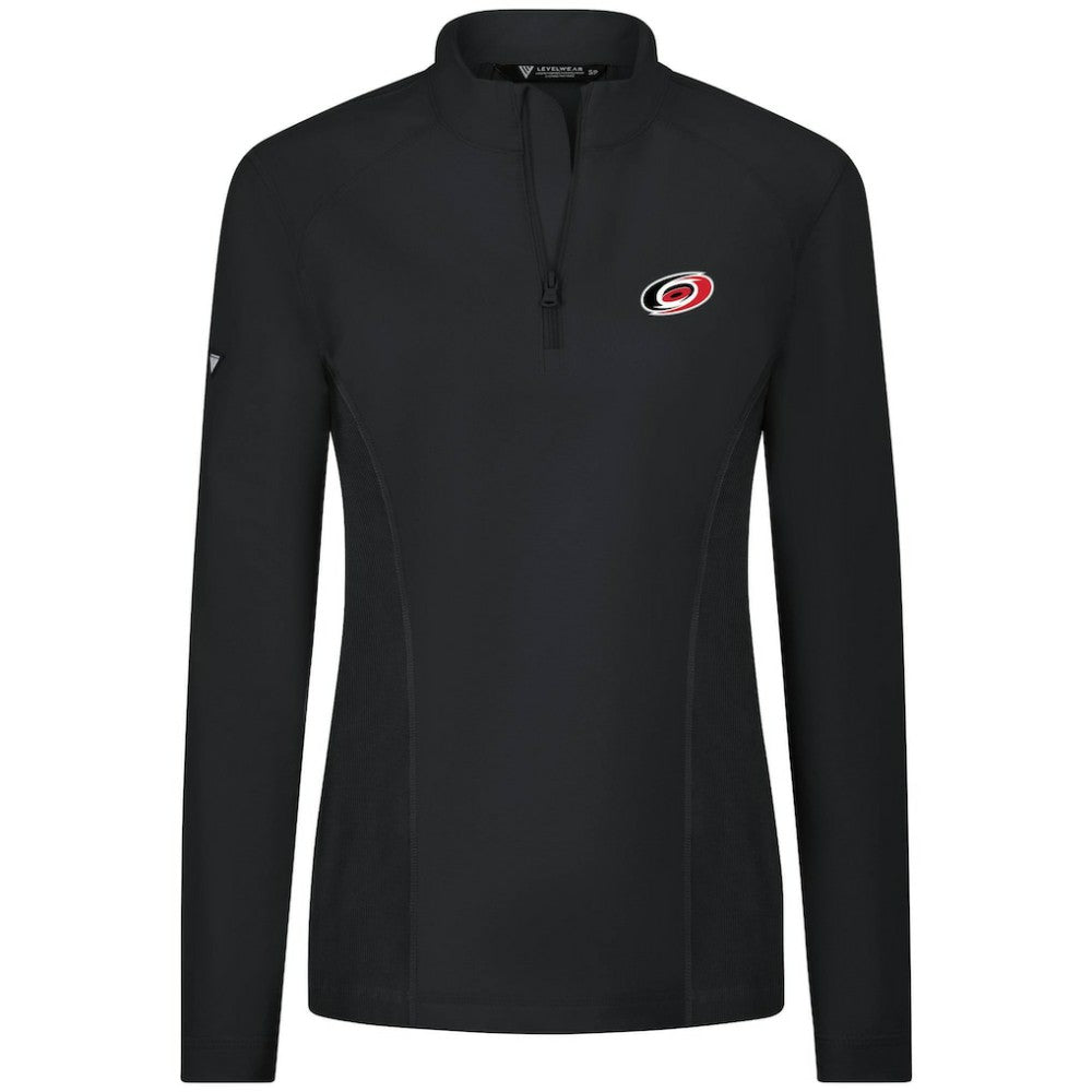 Carolina Hurricanes Levelwear Women's Upright Quarter-Zip Pullover -  NHL Pullover