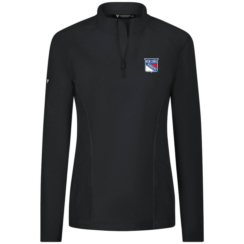 New York Rangers Levelwear Women's Upright Quarter-Zip Pullover -  NHL Pullover