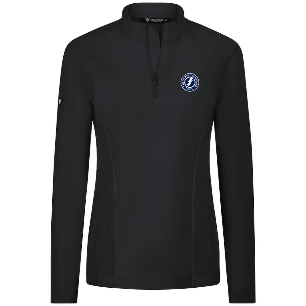 Tampa Bay Lightning Levelwear Women's Upright Quarter-Zip Pullover -  NHL Pullover