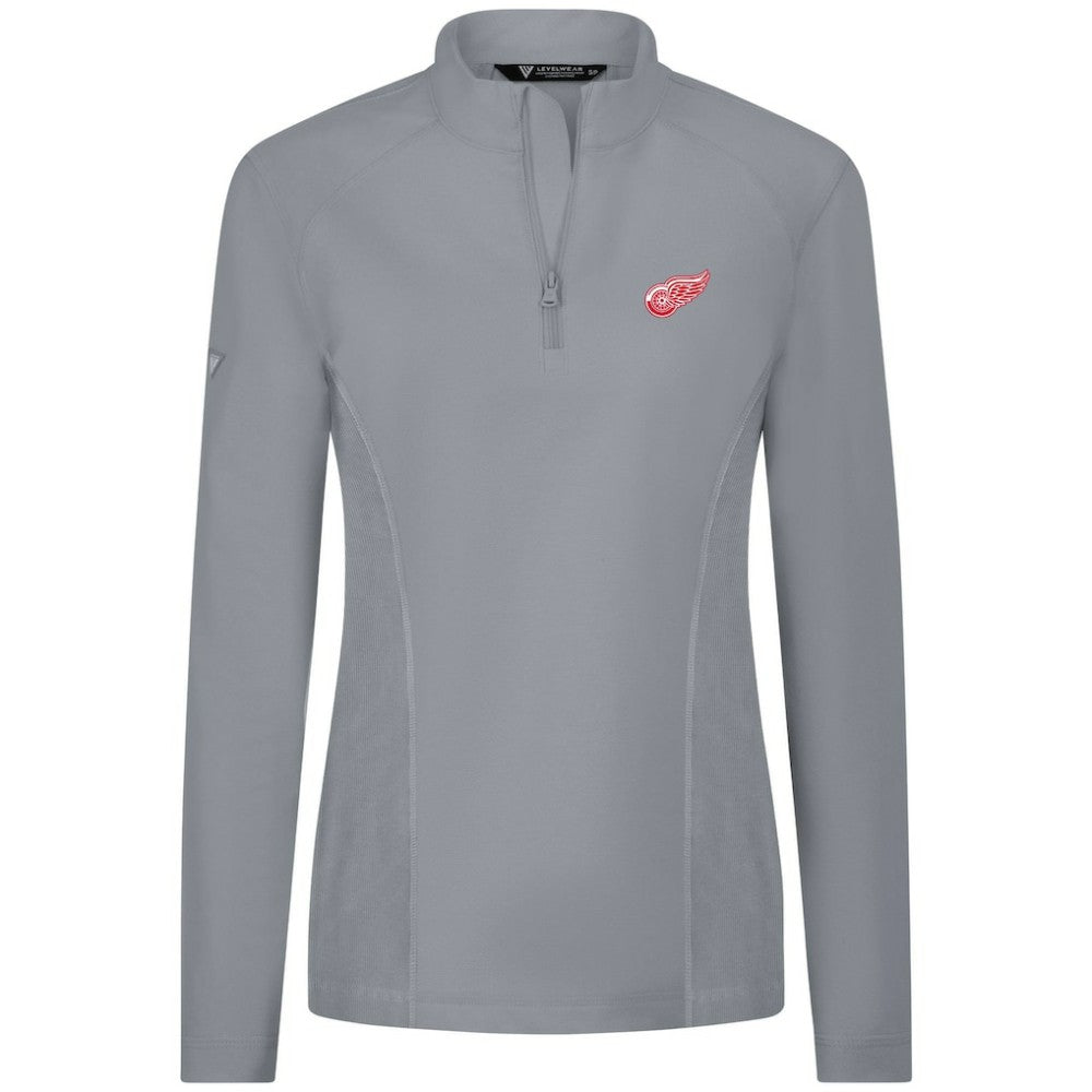 Detroit Red Wings Levelwear Women's Upright Quarter-Zip Pullover -  NHL Pullover