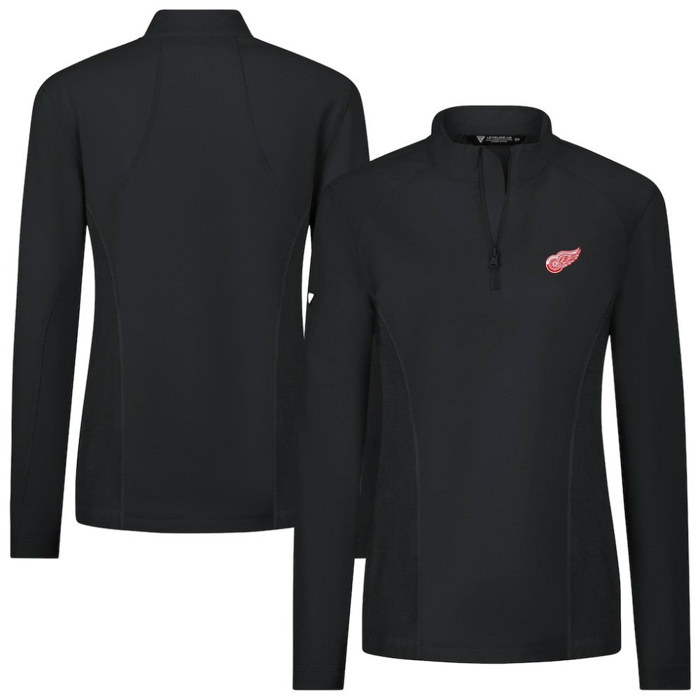 Detroit Red Wings Levelwear Women's Upright Quarter-Zip Pullover -  NHL Pullover
