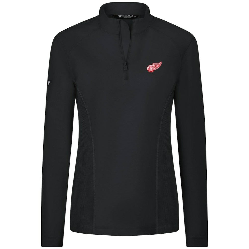 Detroit Red Wings Levelwear Women's Upright Quarter-Zip Pullover -  NHL Pullover