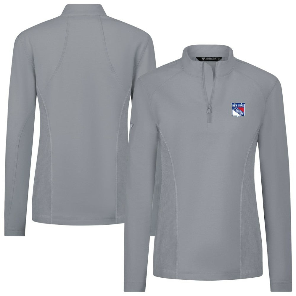 New York Rangers Levelwear Women's Upright Quarter-Zip Pullover -  NHL Pullover