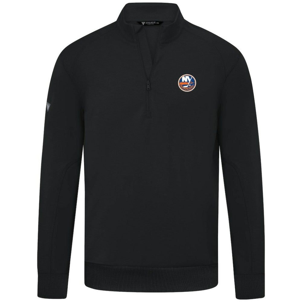 New York Islanders Levelwear Upright Tri-Blend Quarter-Zip Pullover -  NHL Pullover