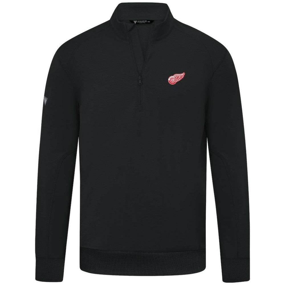 Detroit Red Wings Levelwear Upright Tri-Blend Quarter-Zip Pullover -  NHL Pullover