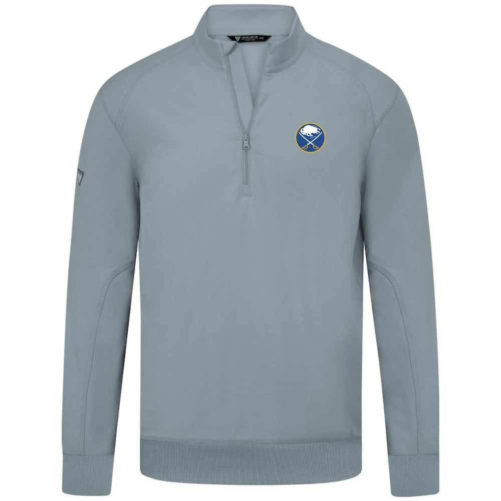 Buffalo Sabres Levelwear Upright Tri-Blend Quarter-Zip Pullover -  NHL Pullover
