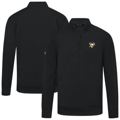 Pittsburgh Penguins Levelwear Upright Tri-Blend Quarter-Zip Pullover -  NHL Pullover