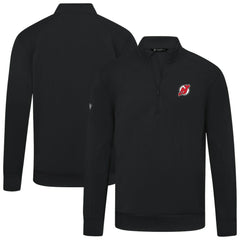 New Jersey Devils Levelwear Upright Tri-Blend Quarter-Zip Pullover -  NHL Jerseys
