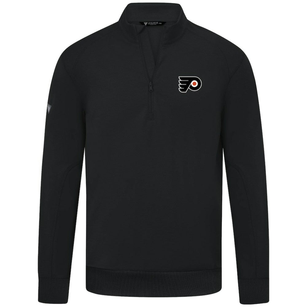 Philadelphia Flyers Levelwear Upright Tri-Blend Quarter-Zip Pullover -  NHL Pullover