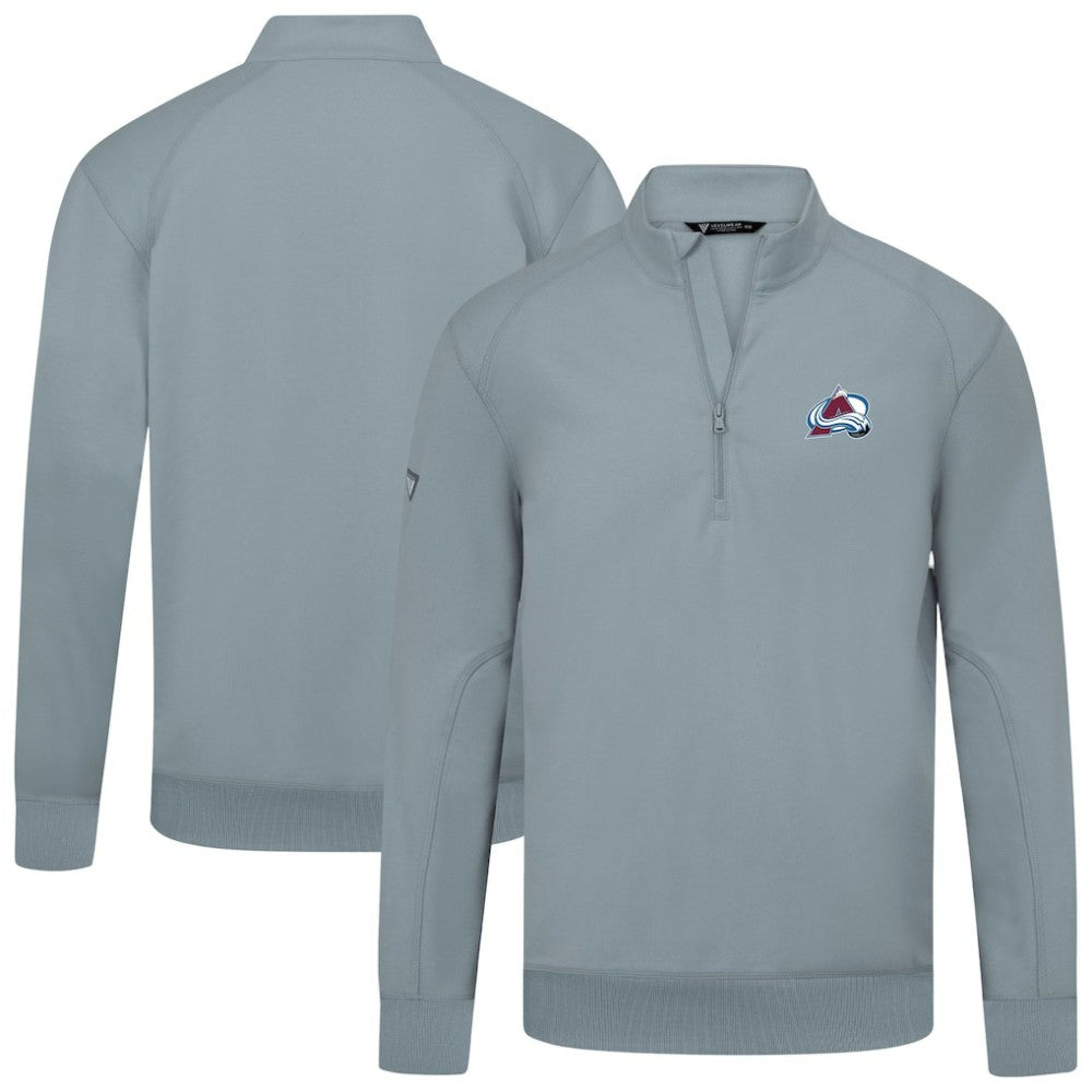 Colorado Avalanche Levelwear Upright Tri-Blend Quarter-Zip Pullover -  NHL Pullover