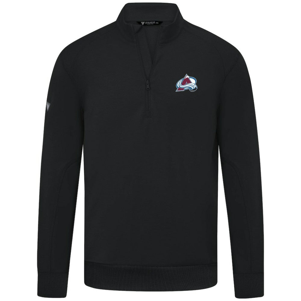 Colorado Avalanche Levelwear Upright Tri-Blend Quarter-Zip Pullover -  NHL Pullover