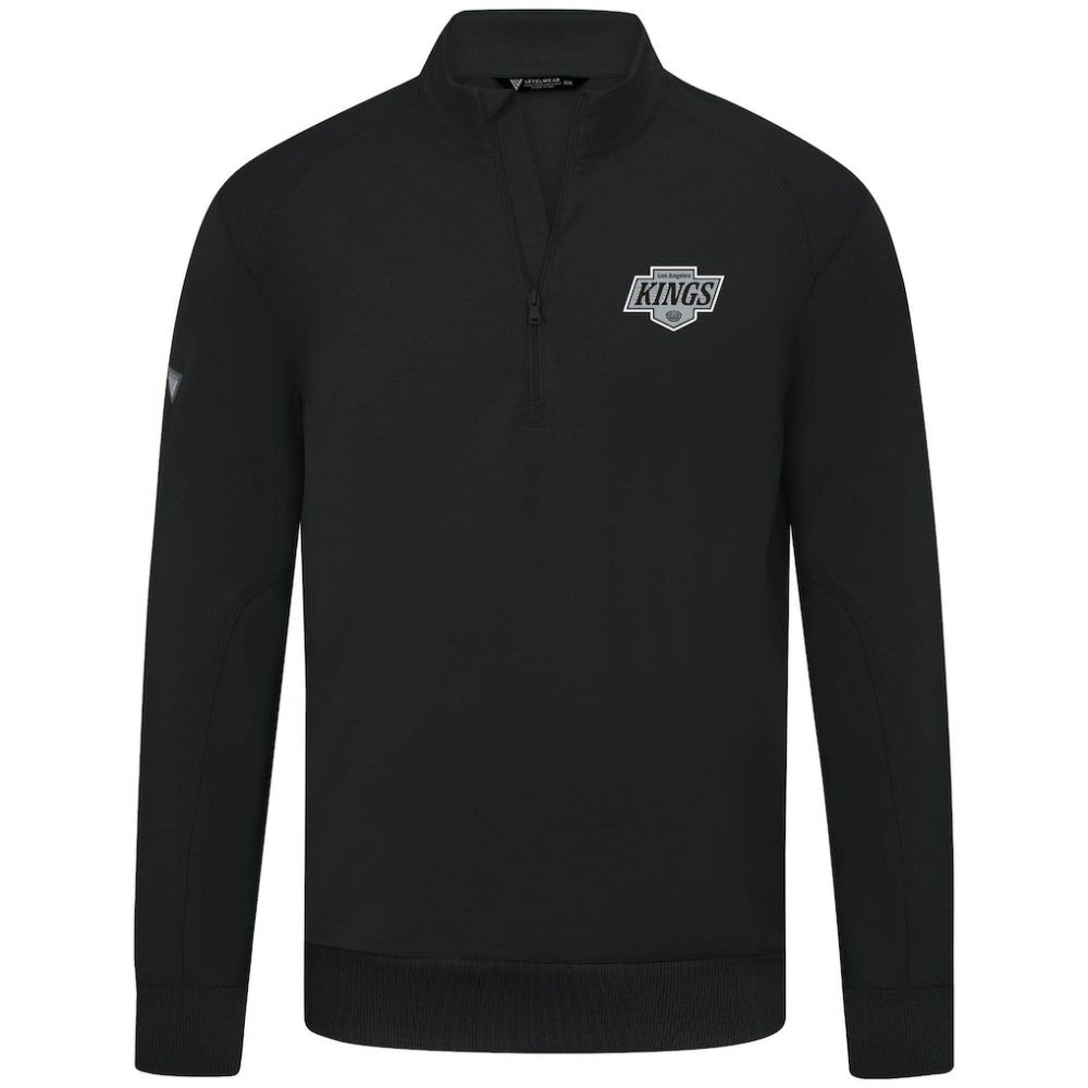 Los Angeles Kings Levelwear Upright Tri-Blend Quarter-Zip Pullover -  NHL Pullover