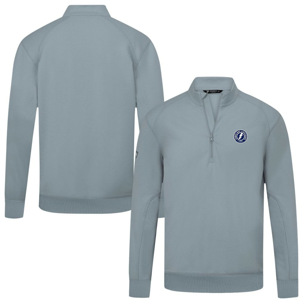 Tampa Bay Lightning Levelwear Upright Tri-Blend Quarter-Zip Pullover -  NHL Pullover