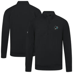 San Jose Sharks Levelwear Upright Tri-Blend Quarter-Zip Pullover -  NHL Pullover