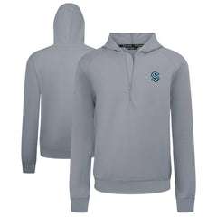 Seattle Kraken Levelwear Technic Quarter-Zip Pullover Hoodie -  NHL Hoodies