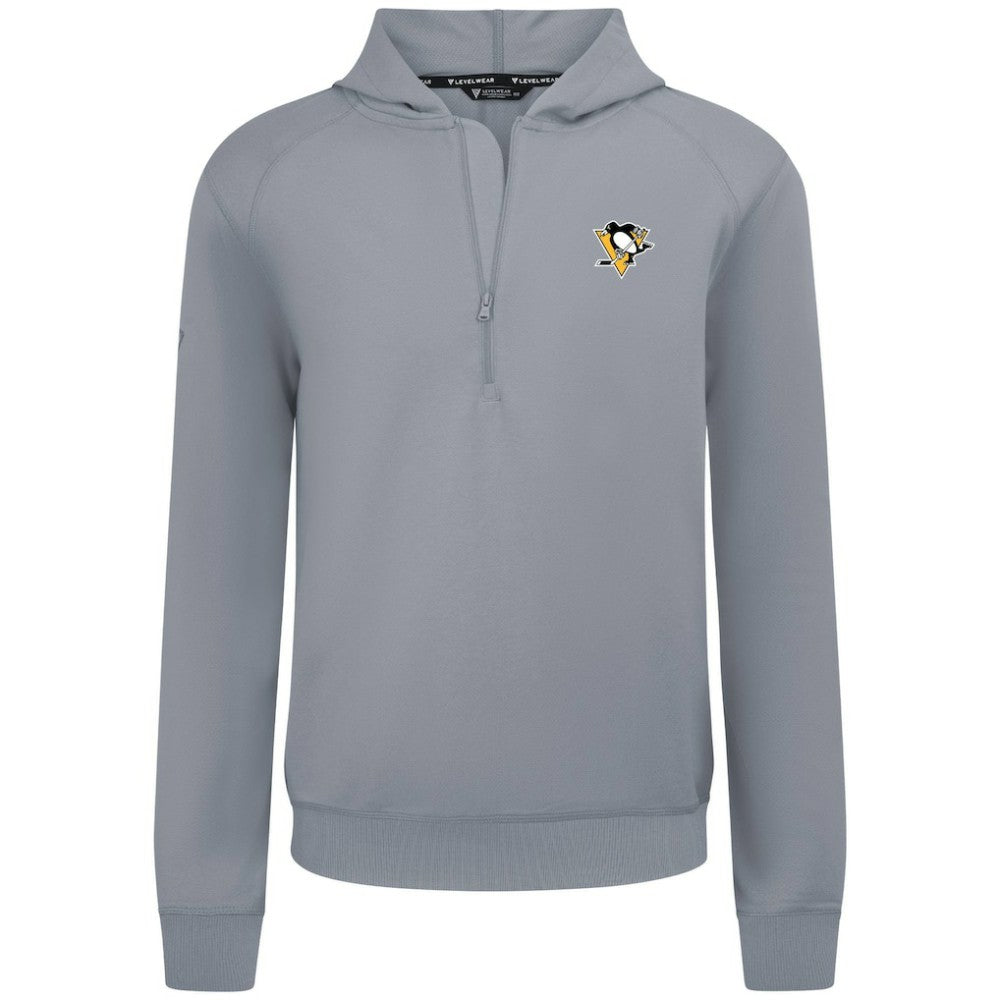 Pittsburgh Penguins Levelwear Technic Quarter-Zip Pullover Hoodie -  NHL Hoodies