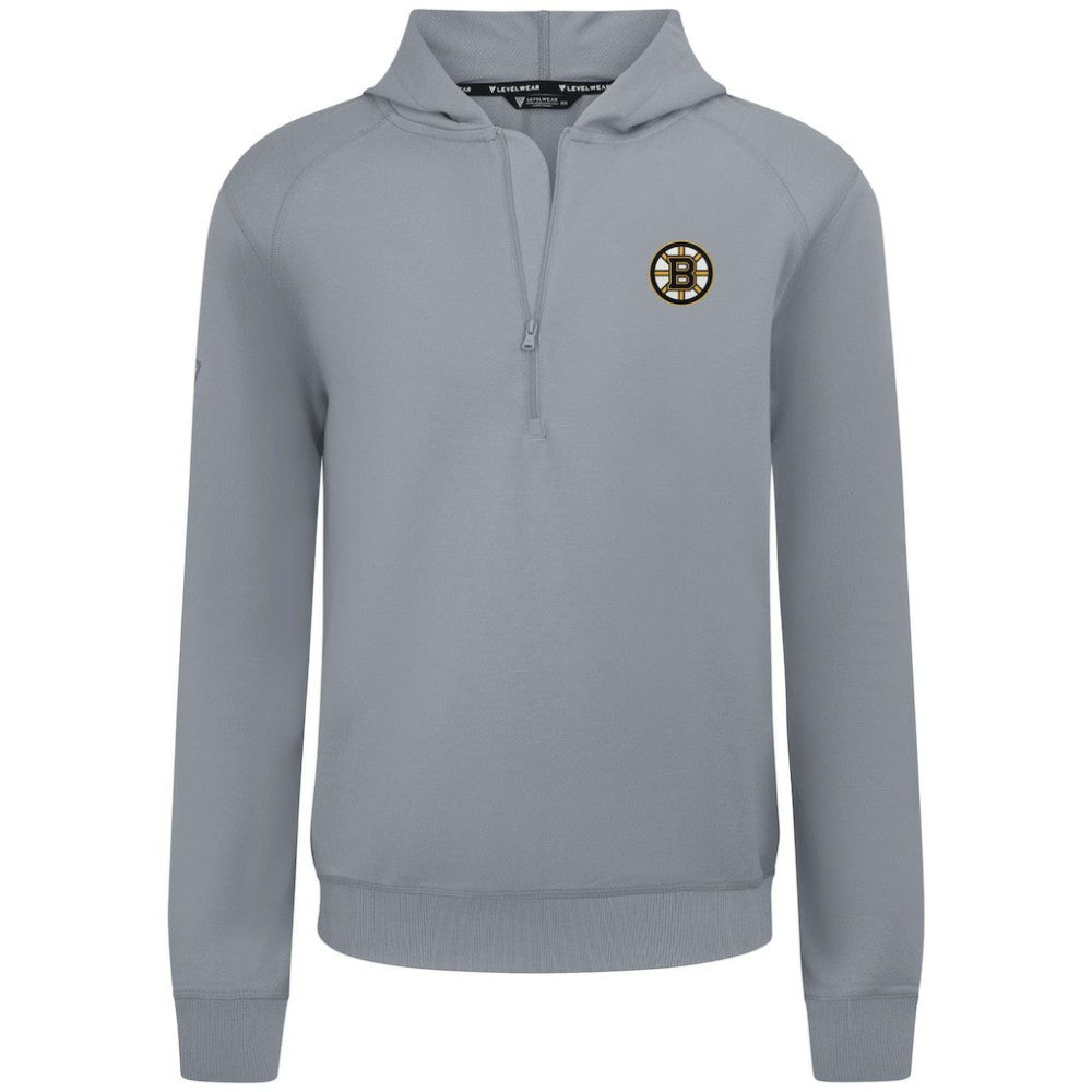 Boston Bruins Levelwear Technic Quarter-Zip Pullover Hoodie -  NHL Hoodies