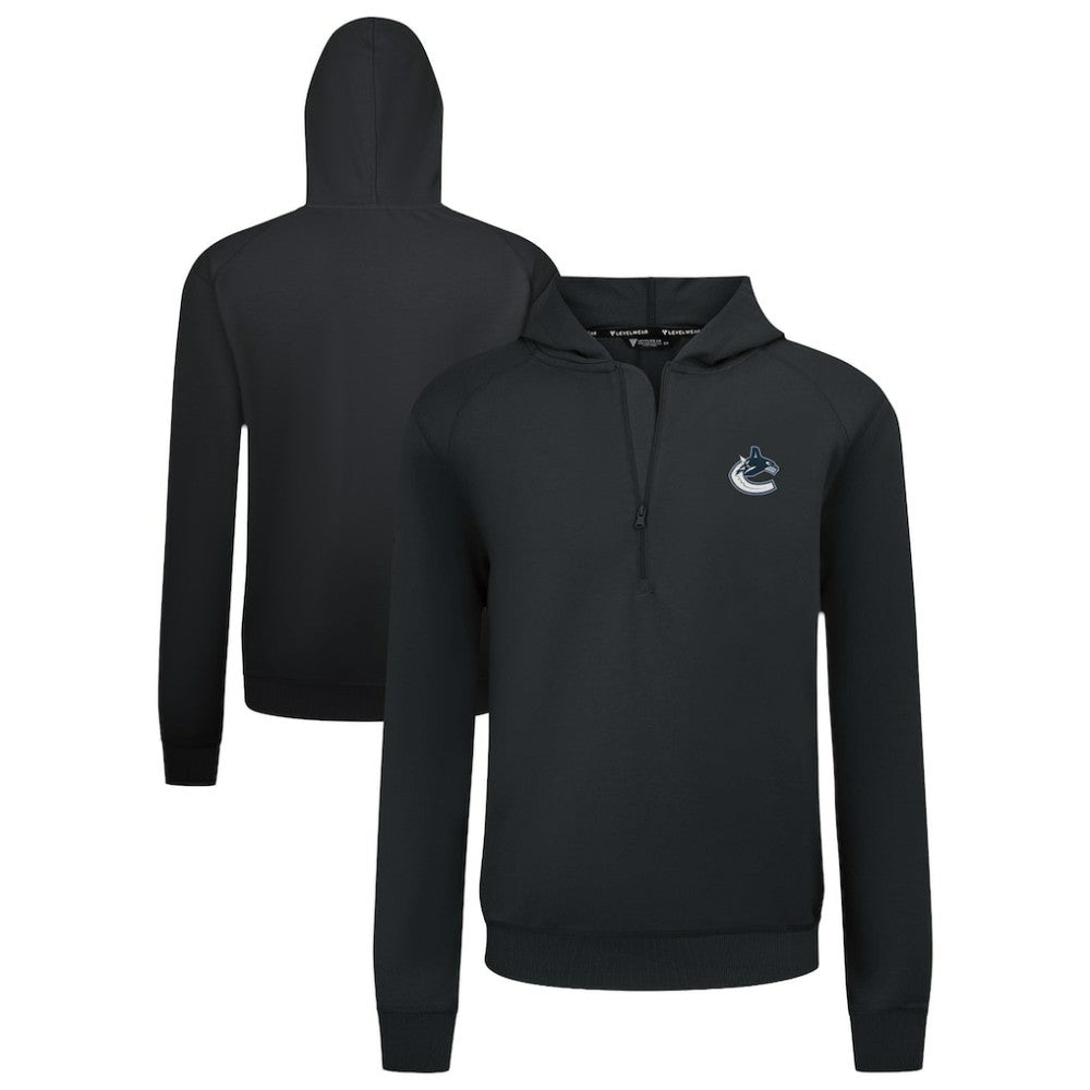 Vancouver Canucks Levelwear Technic Quarter-Zip Pullover Hoodie -  NHL Hoodies