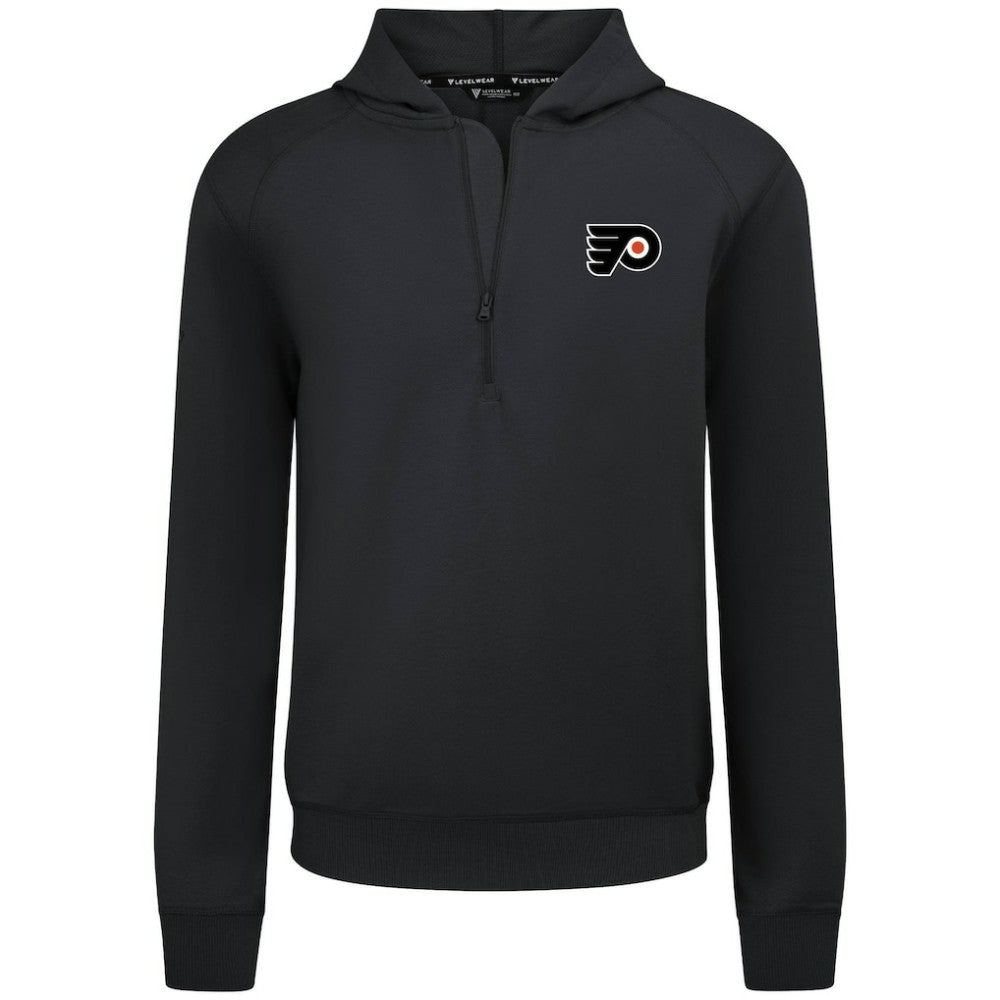 Philadelphia Flyers Levelwear Technic Quarter-Zip Pullover Hoodie -  NHL Hoodies