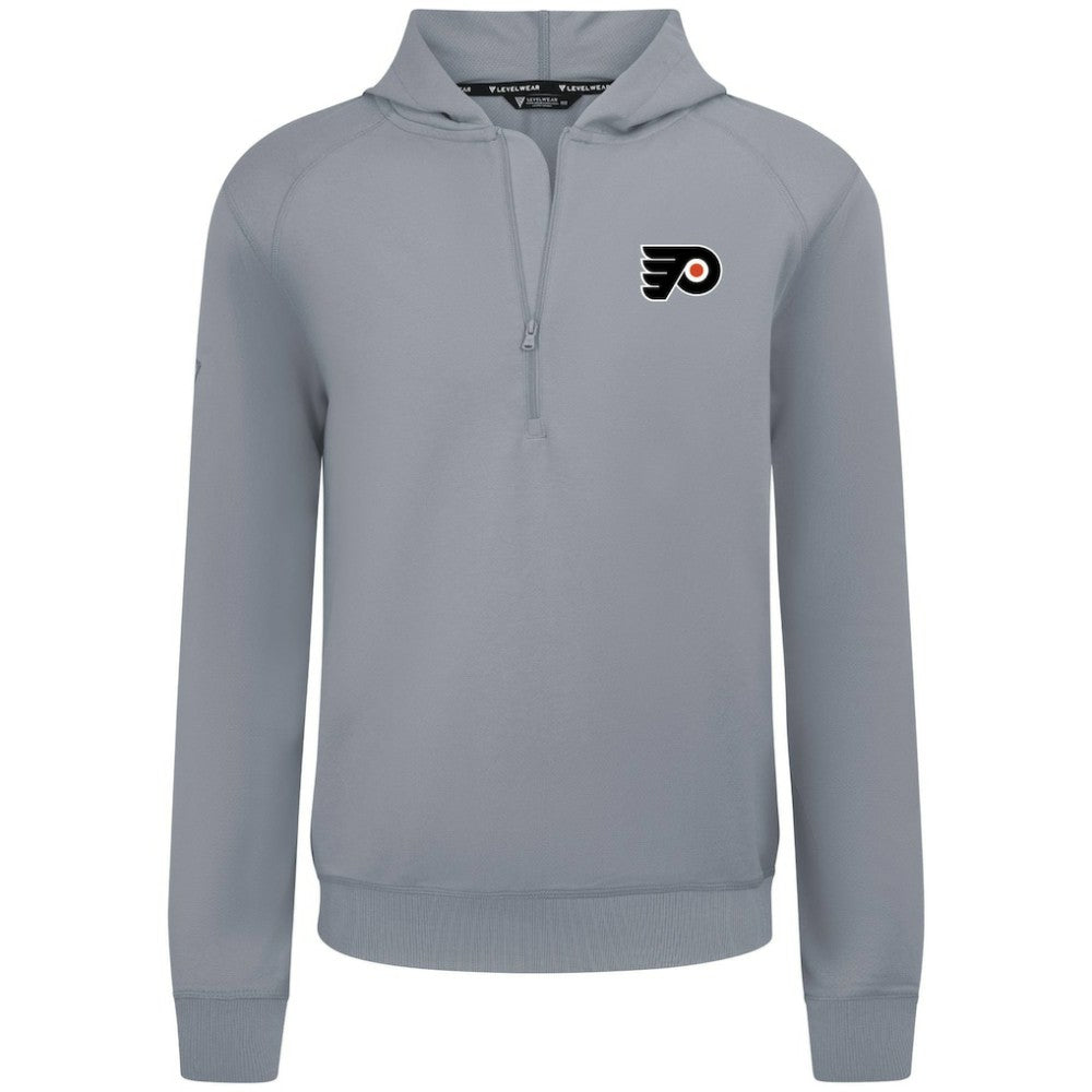 Philadelphia Flyers Levelwear Technic Quarter-Zip Pullover Hoodie -  NHL Hoodies