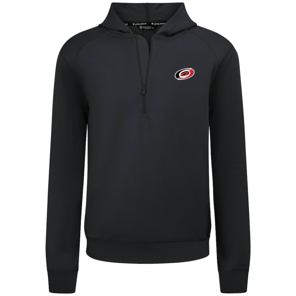 Carolina Hurricanes Levelwear Technic Quarter-Zip Pullover Hoodie -  NHL Hoodies