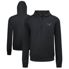 Washington Capitals Levelwear Technic Quarter-Zip Pullover Hoodie -  NHL Hoodies