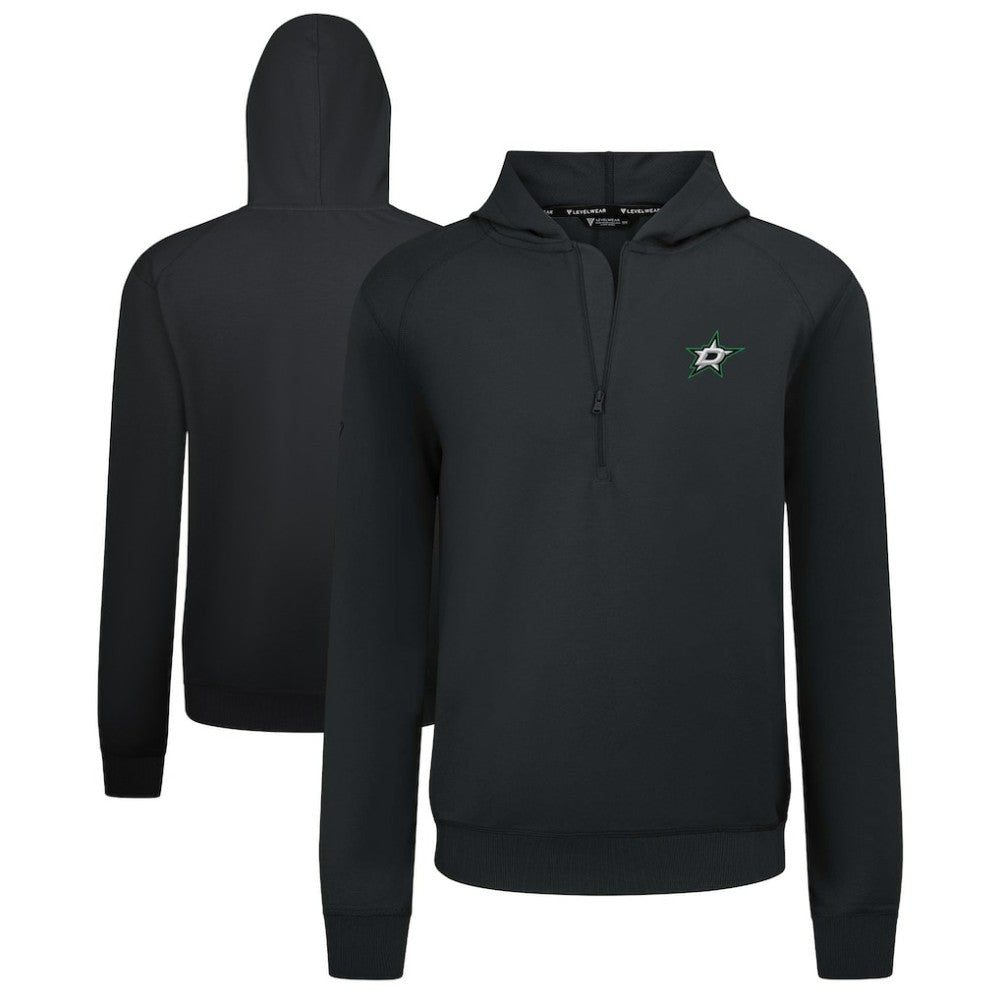 Dallas Stars Levelwear Technic Quarter-Zip Pullover Hoodie -  NHL Hoodies
