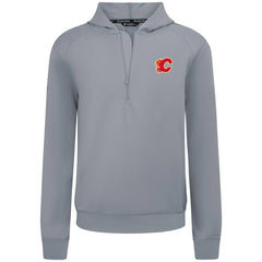 Calgary Flames Levelwear Technic Quarter-Zip Pullover Hoodie -  NHL Hoodies