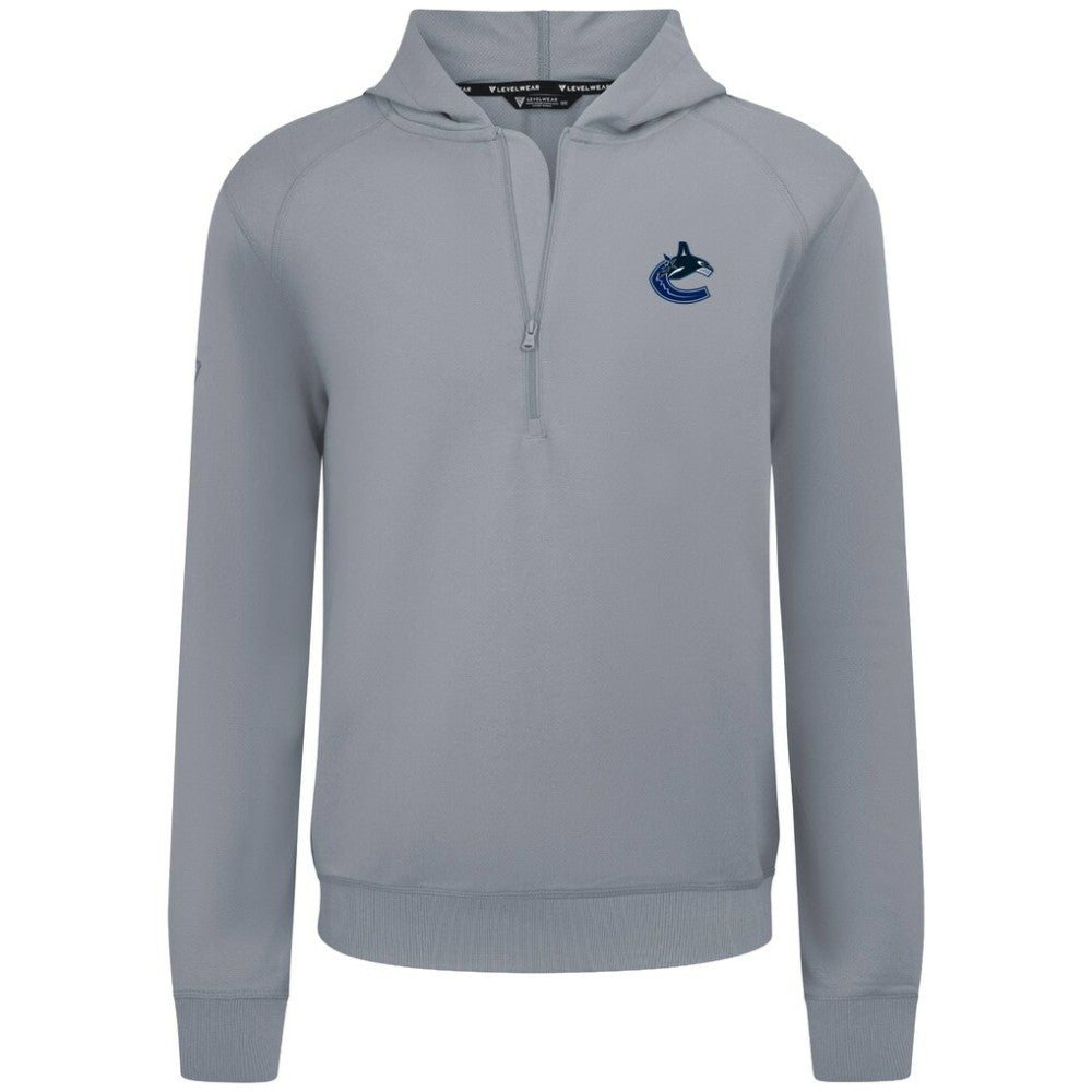 Vancouver Canucks Levelwear Technic Quarter-Zip Pullover Hoodie -  NHL Hoodies