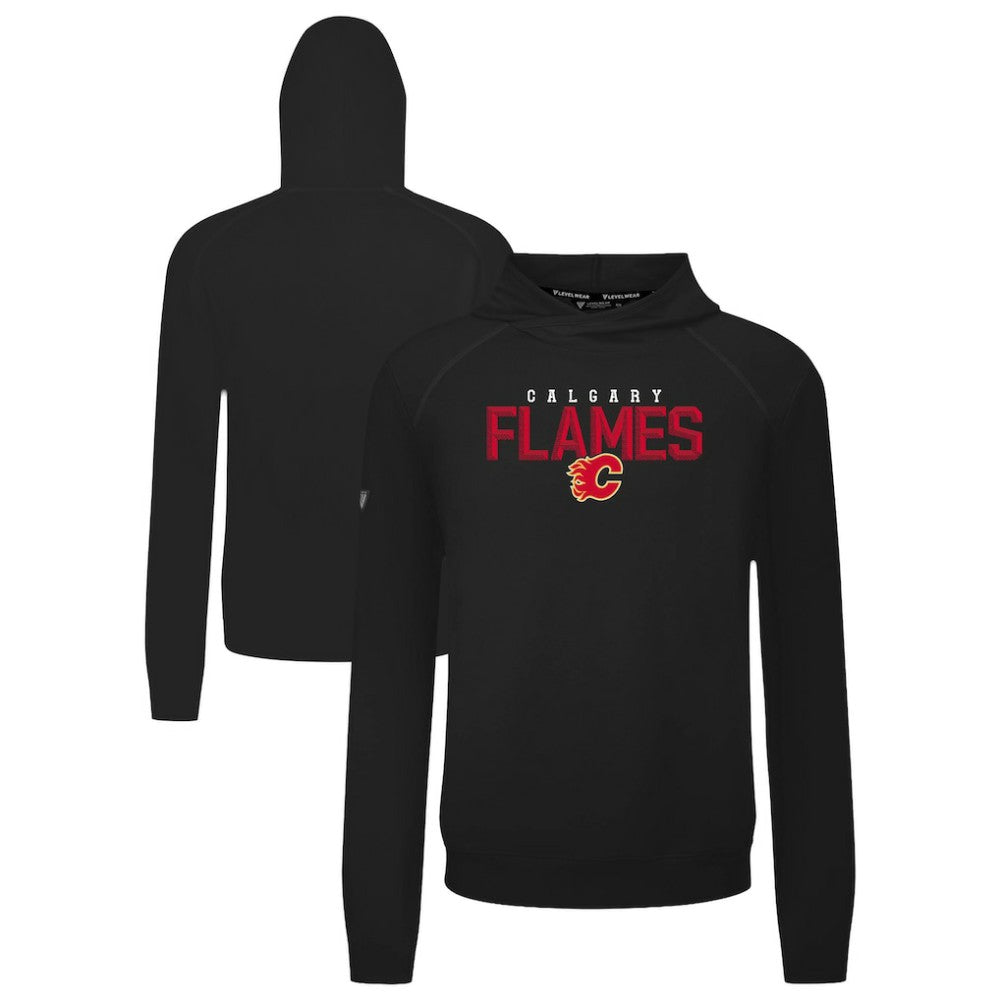 Calgary Flames Levelwear Mandate Carve Tri-Blend Pullover Hoodie -  NHL Hoodies