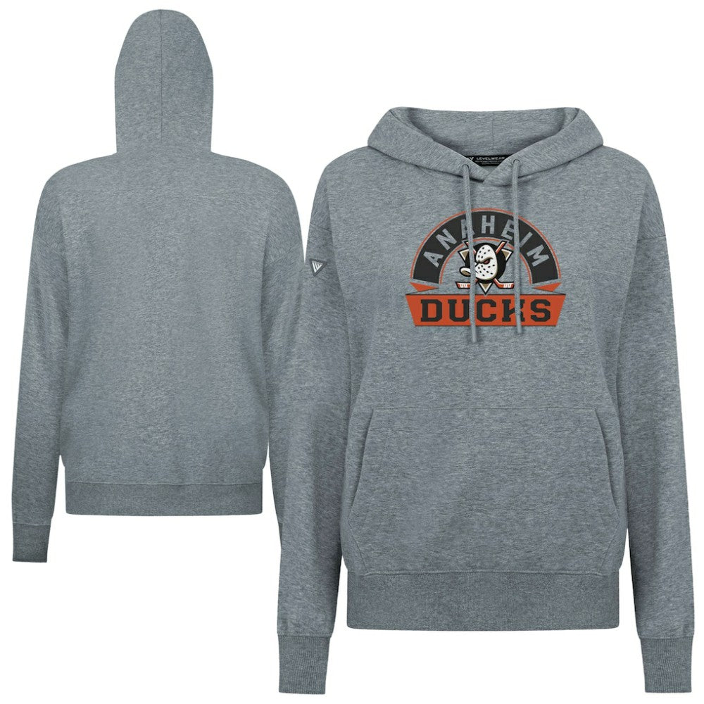 Anaheim Ducks Levelwear Women's Adorn Banner Arch Pullover Hoodie -  NHL Hoodies