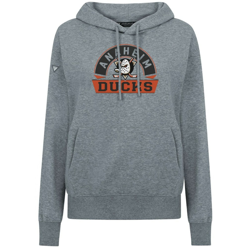 Anaheim Ducks Levelwear Women's Adorn Banner Arch Pullover Hoodie -  NHL Hoodies